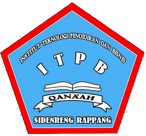 logo Institut Teknologi Pendidikan dan Bisnis Qana'ah Sidenreng Rappang