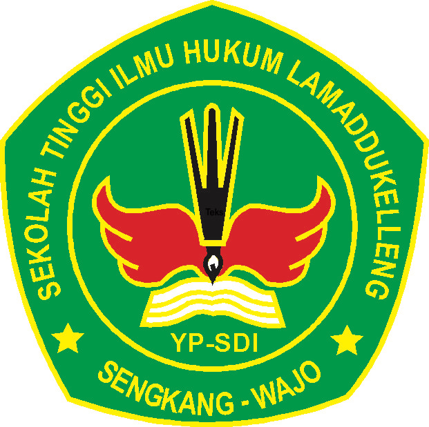 logo Sekolah Tinggi Ilmu Hukum Lamaddukelleng