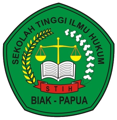 logo Sekolah Tinggi Ilmu Hukum Biak-Papua