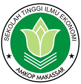 logo Sekolah Tinggi Ilmu Ekonomi Amkop Makassar